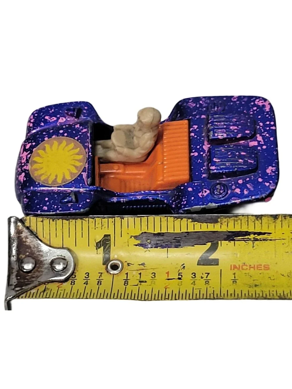 Lesney Matchbox Rolamatics Beach Hopper 1973 No.47 Purple Pink